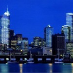 Melbourne Skyline Night