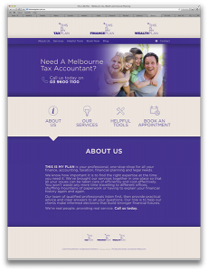 This is my Plan website design